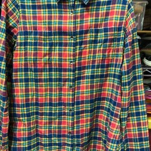 Woolrich plaid button up